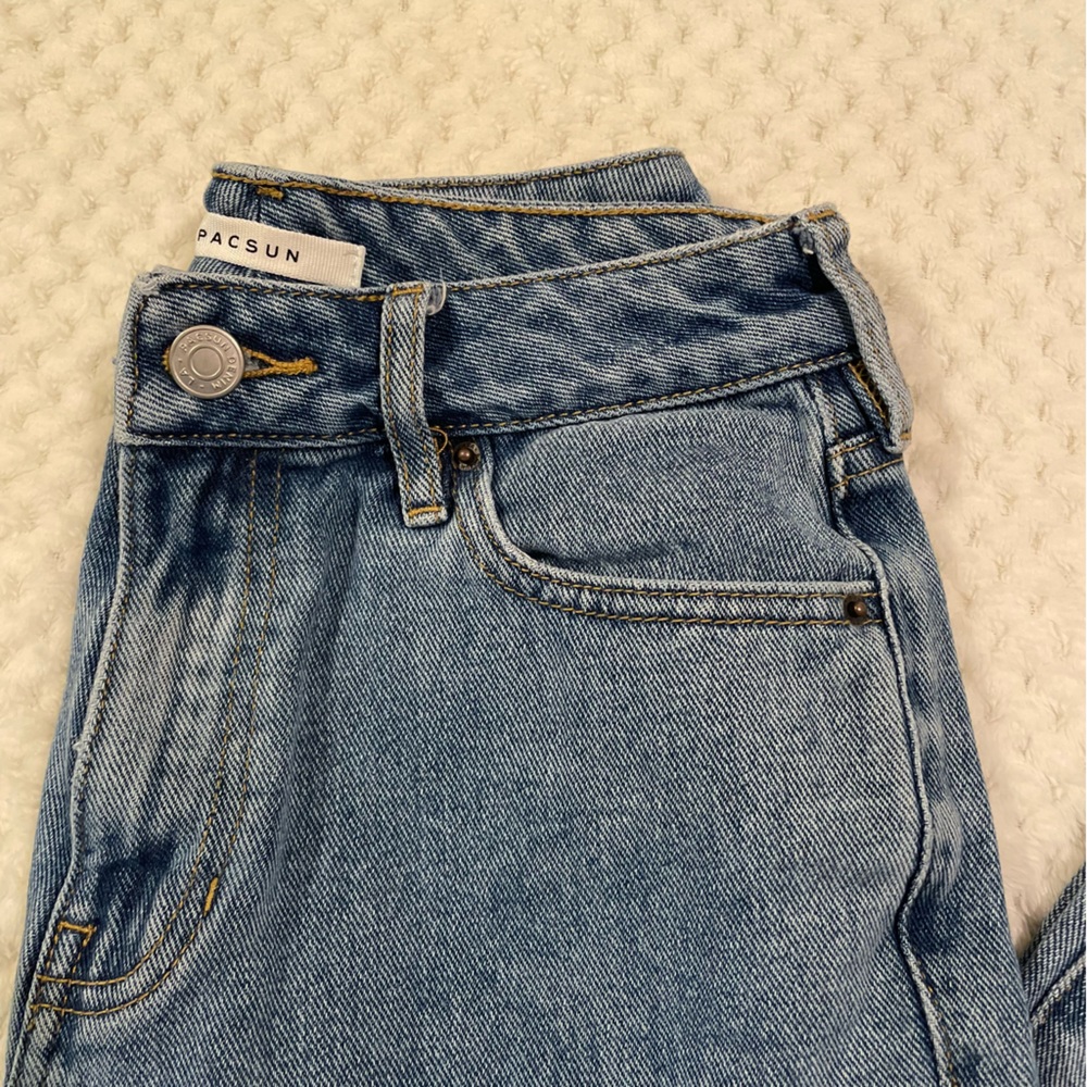 pacsun | medium wash mom jeans - Picture 2 of 4